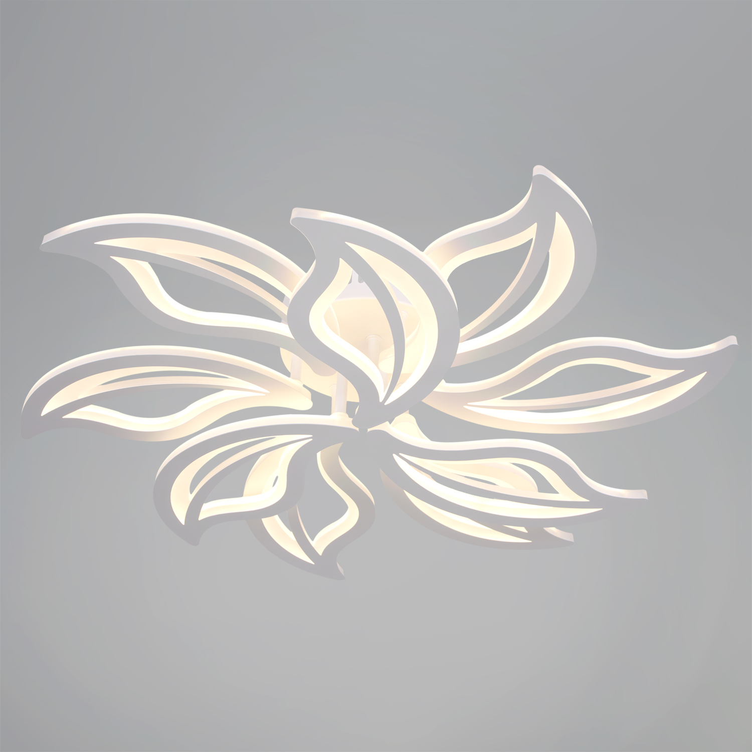 Светильник потолочный светодиодный 81990-0.3-6+3 WH LED 3000-6500К ПДУ+диммер S=32м2   *1