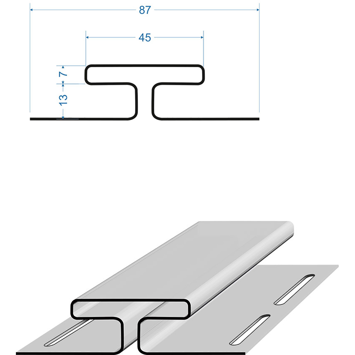 Профиль Н PREMIUM Крем брюле (3м) Дёке