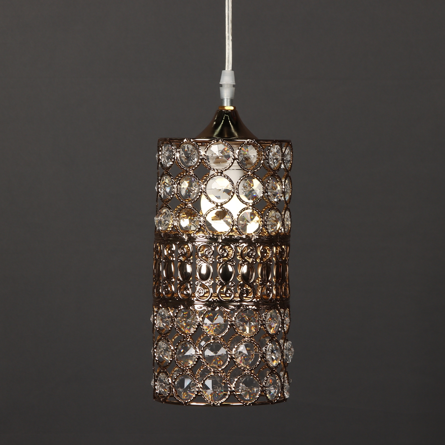 Люстра Verner Lighting Е1589/1HA, 40 Вт, E14, 1 лампа, золото