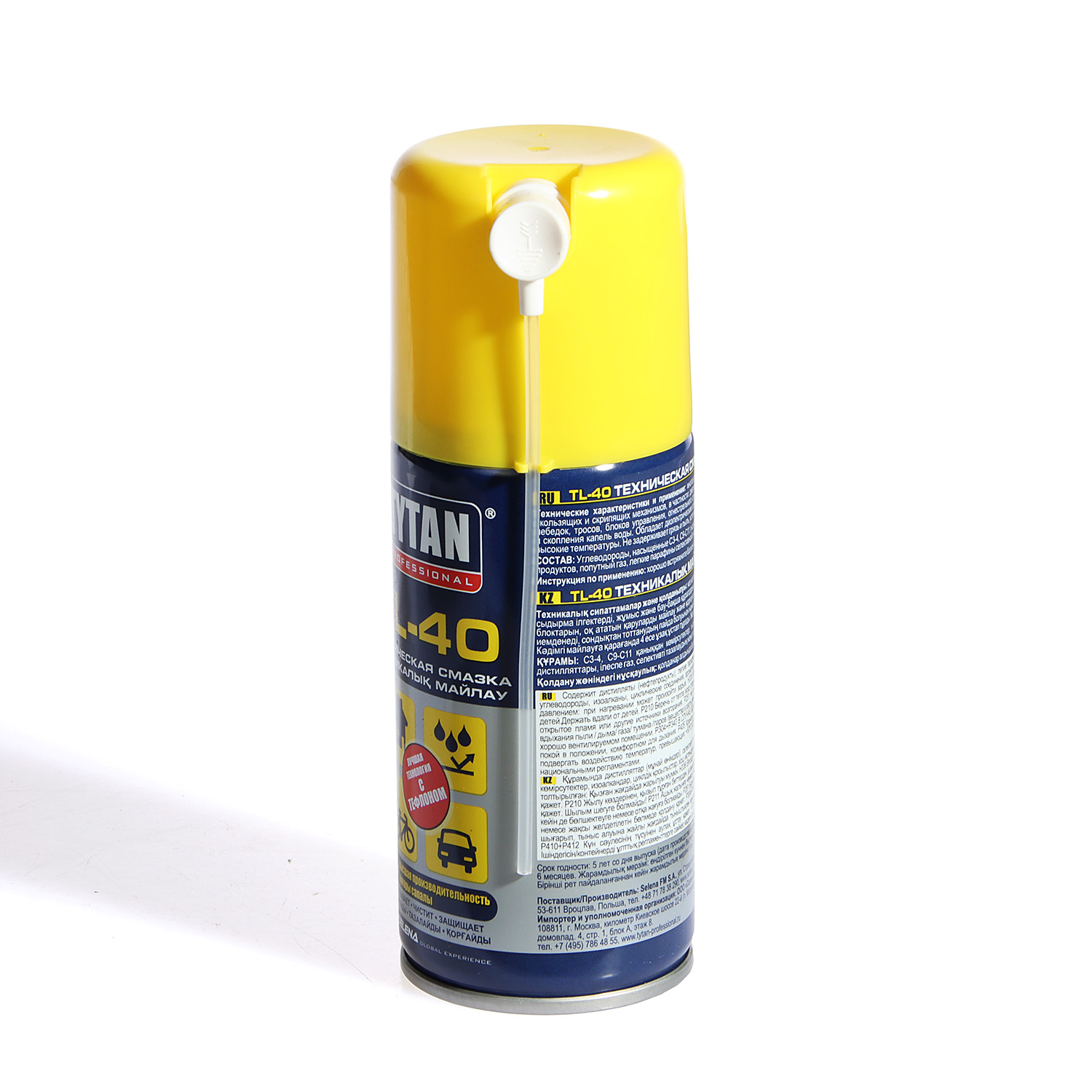 Смазка универсальная аэрозоль "TYTAN TL-40" 150мл 15900 *1/12