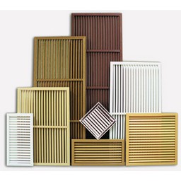 Решетка радиаторная (0,6*1,2) дуб светлый *5