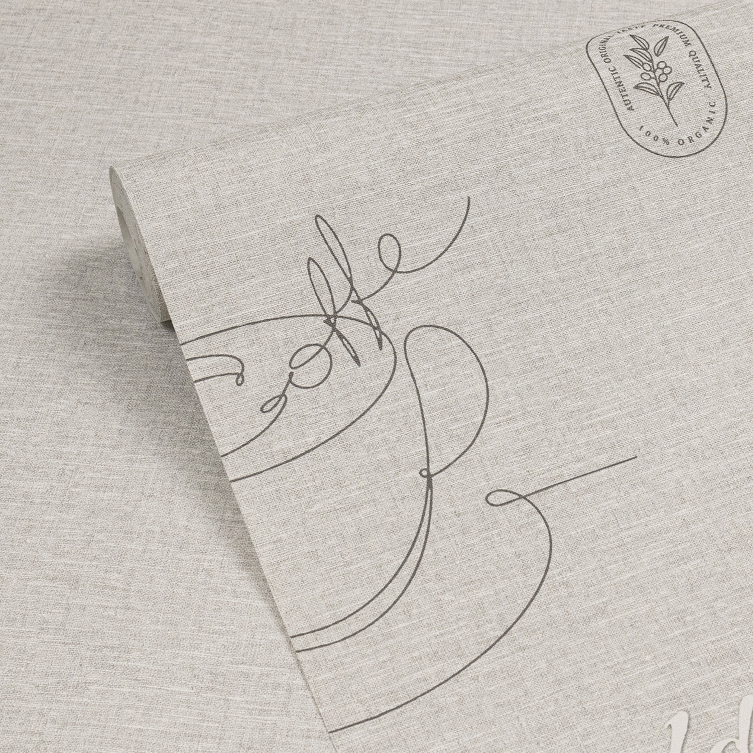 Обои  флиз Ateliero Cafe (сер.) 589698  1.06*10м *6