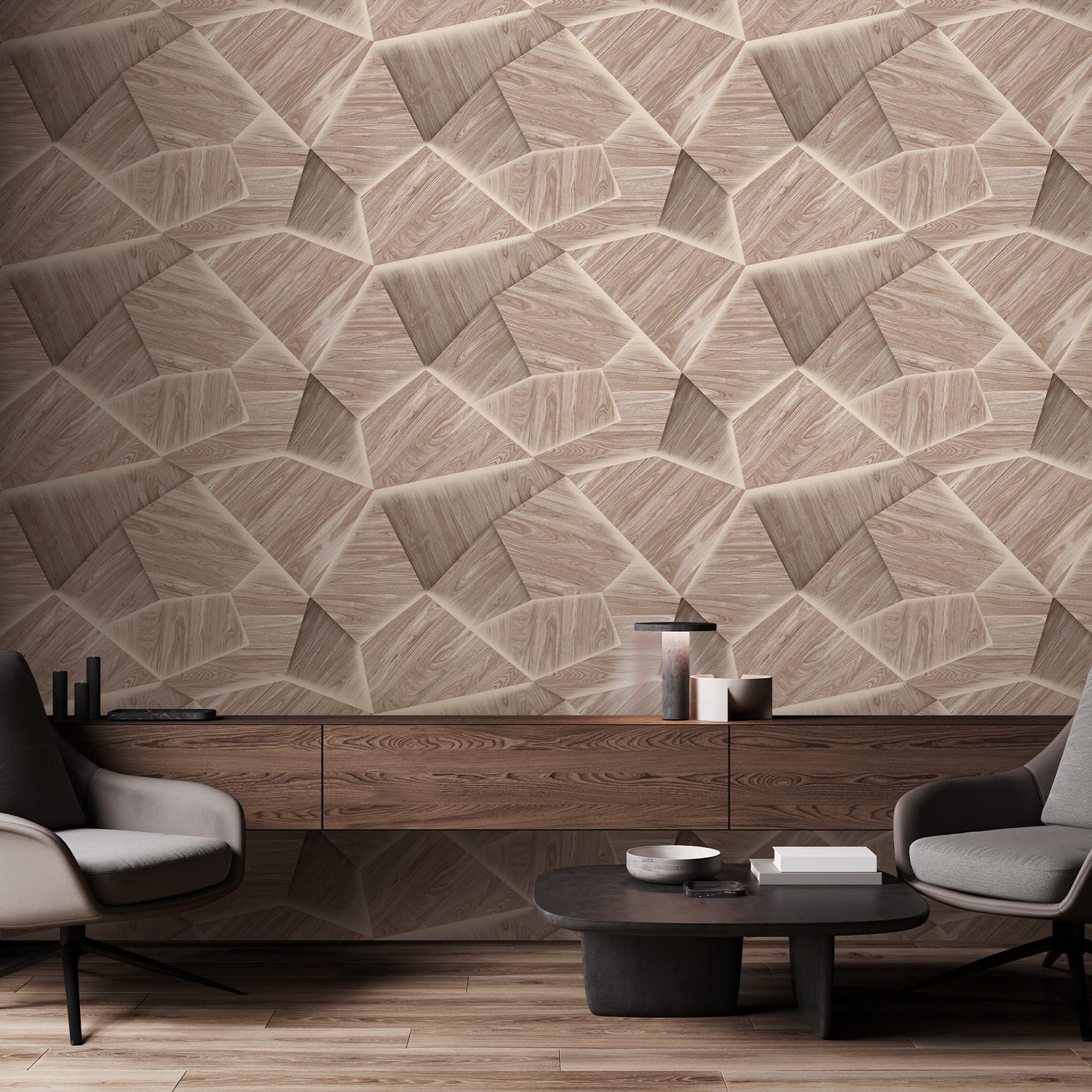 Обои флиз Victoria Stenova Woody 286686 1.06*10м *6