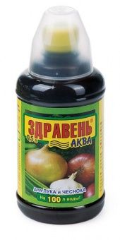 Удобрение Здравень Аква Лук и чеснок 0,5л *12 (В/Х)*