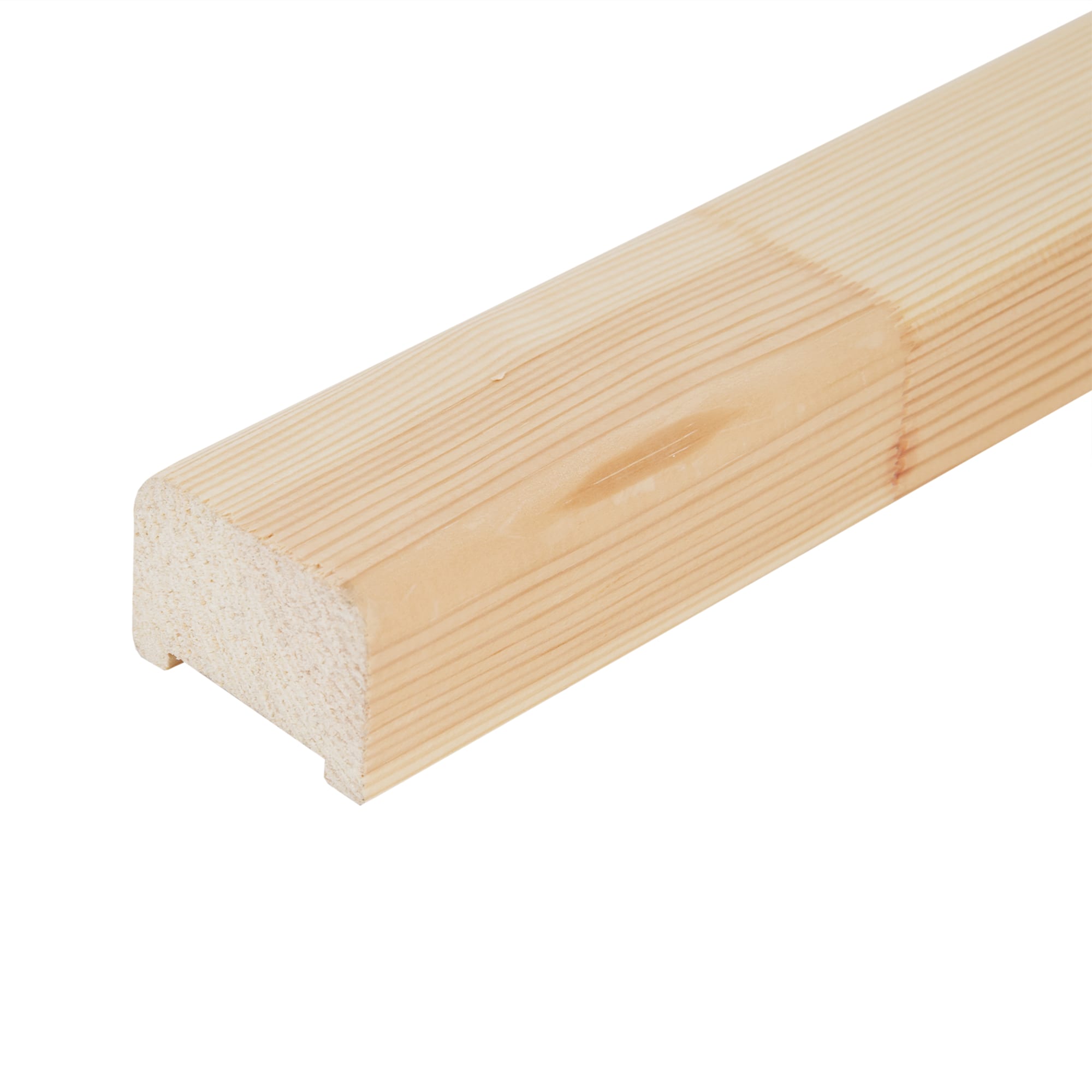 Поручень прямой 4х8х300 см Арелан, сосна, сорт экстра