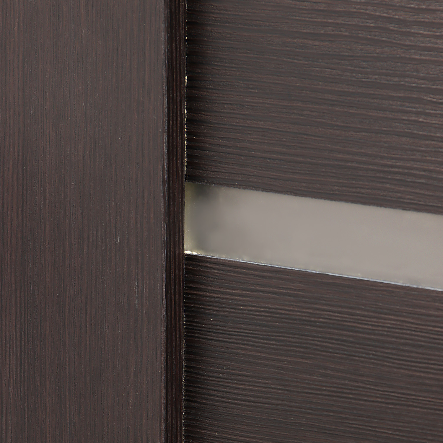 Дверь межкомнатная остеклённая ЦАРГИ ПВХ COMFORT-2 Венге 3D 600мм BROZEX-WOOD  *1