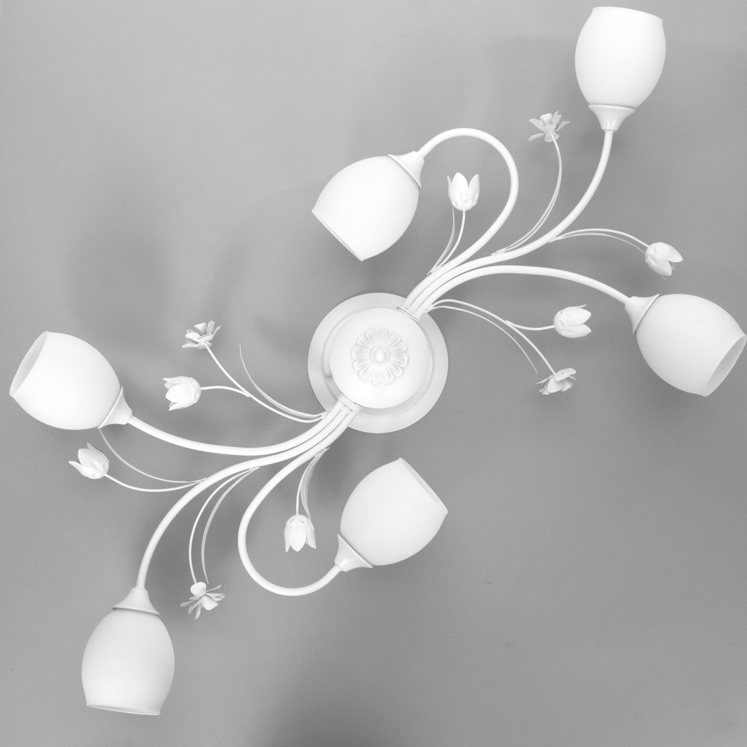 Люстра 2788/6 E27 40Вт белый 90х60х26 см BayerLux 7705062  S=12м2  *1