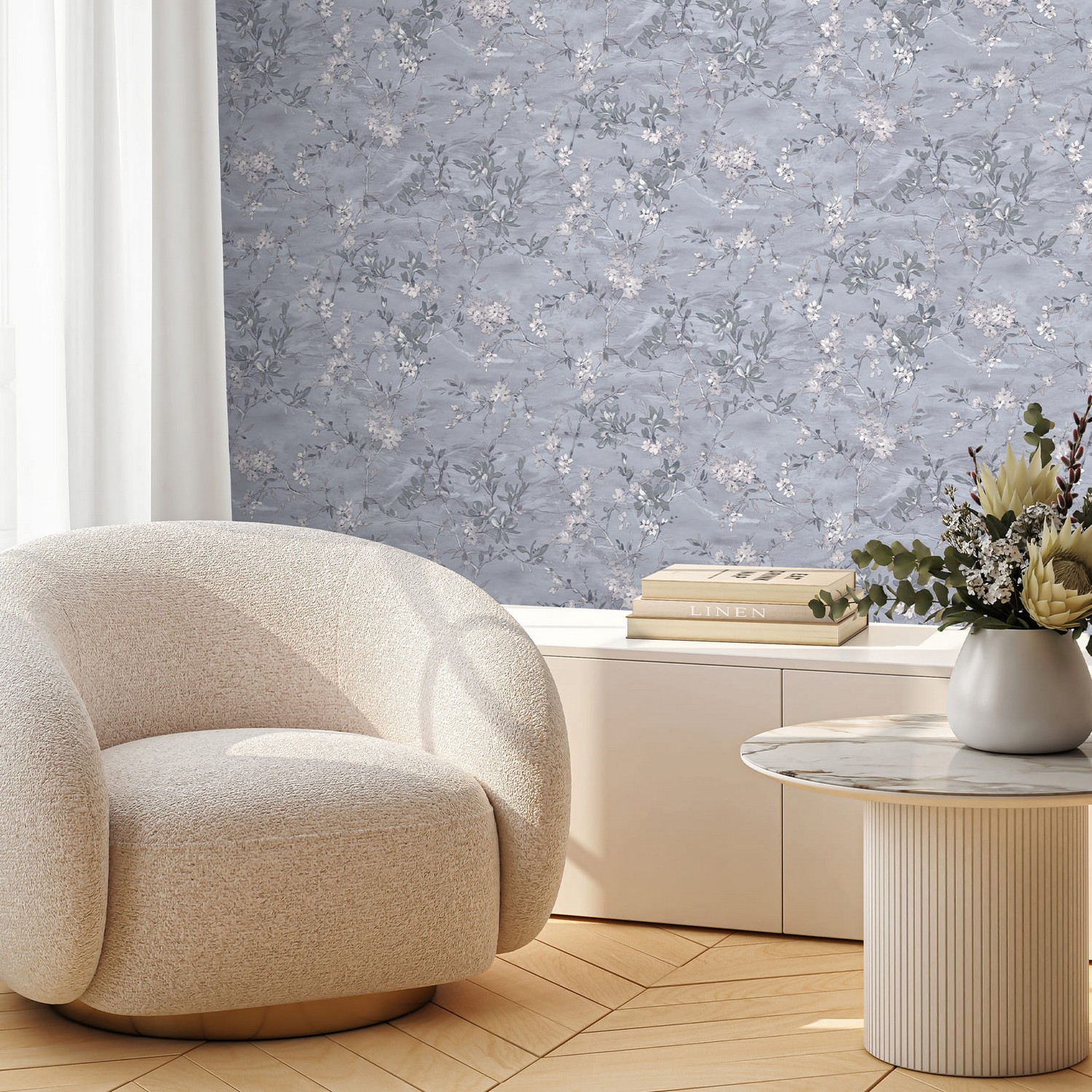 Обои флиз OSTIMA Barbara (сер.) 89149 1.06*10м *6