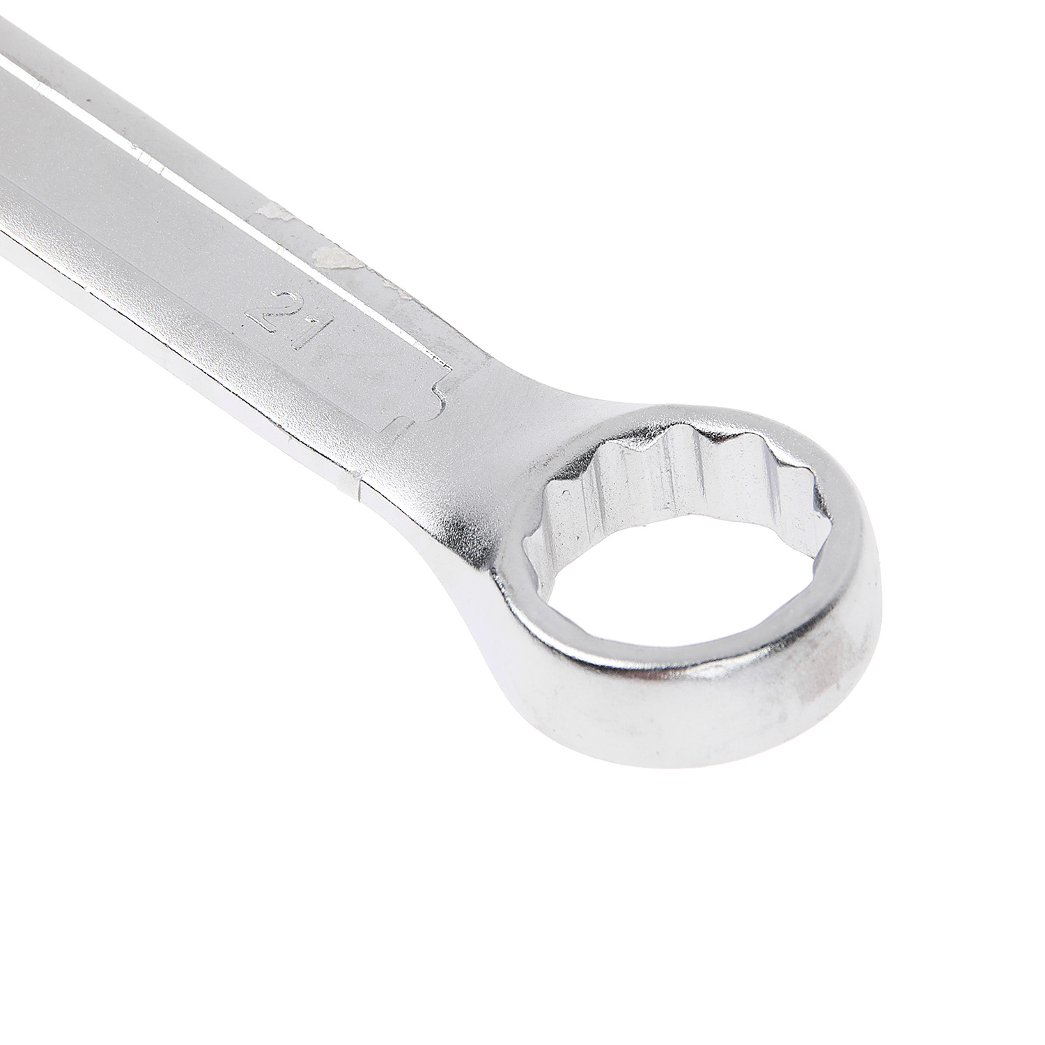 Ключ комбинированный 21мм холодный штамп CrV (70210) СЕРВИС КЛЮЧ *1/5/100