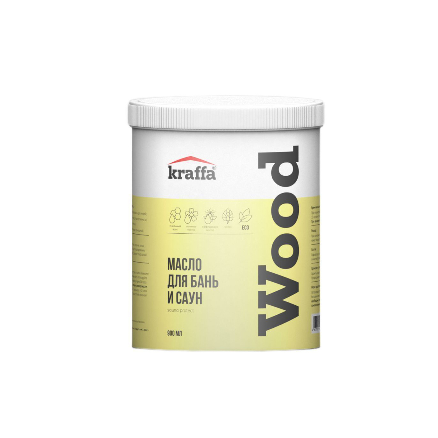 Масло для бани и сауны Краффа 2,5 л 1/6 Масло для бани и сауны Краффа 2,5 л 1/6