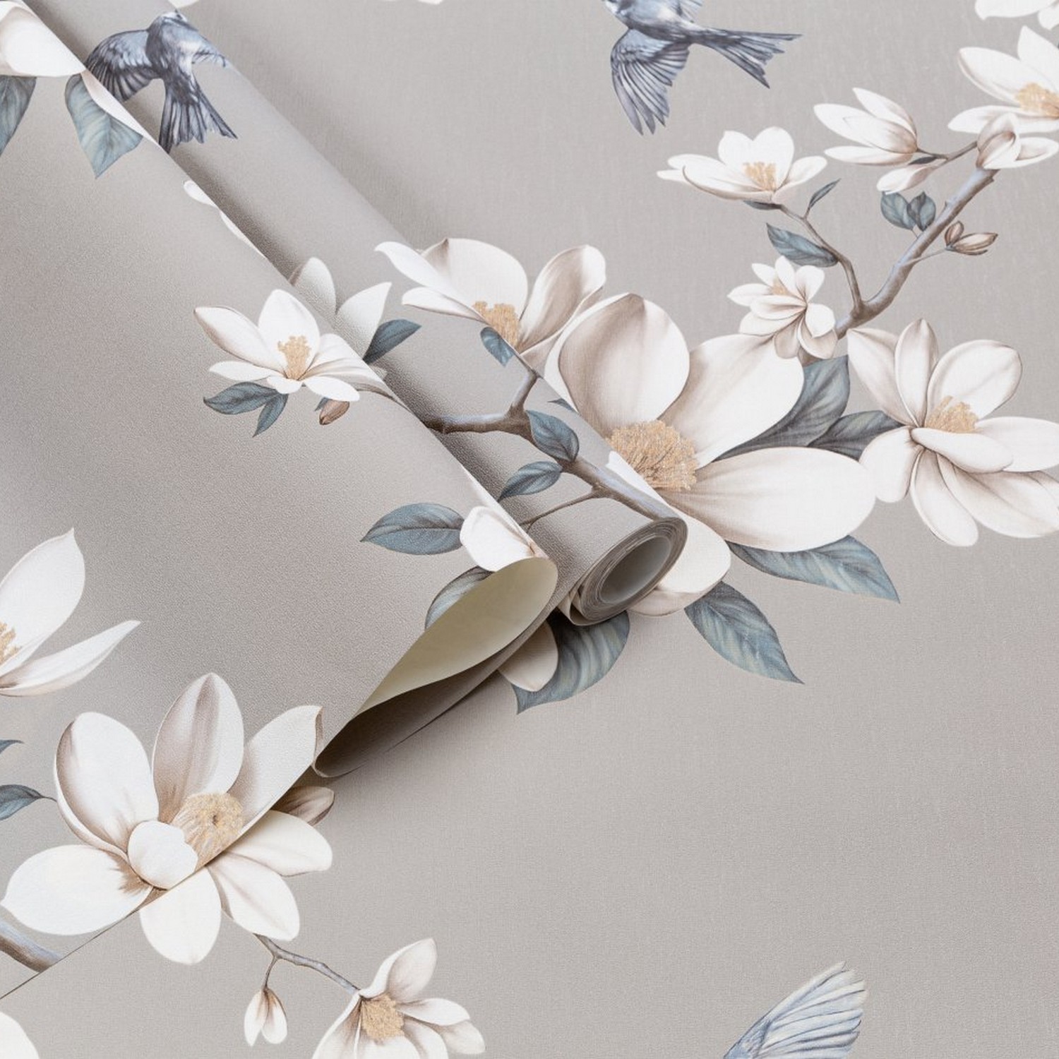 Обои флиз "Палитра" Magnolia (сер.) PL72535-28  1,06*10м *1/8