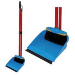 Комплект д/уборки:Щетка подмет.+Совок с длинн.ручками "Ленивка" MPG960508 ("МультиПласт") *1/15