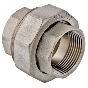 Соединитель с накидной гайкой прямой 1/2"(Ø15) М/М (американка) VALTEC VTr.340.N. *10/100