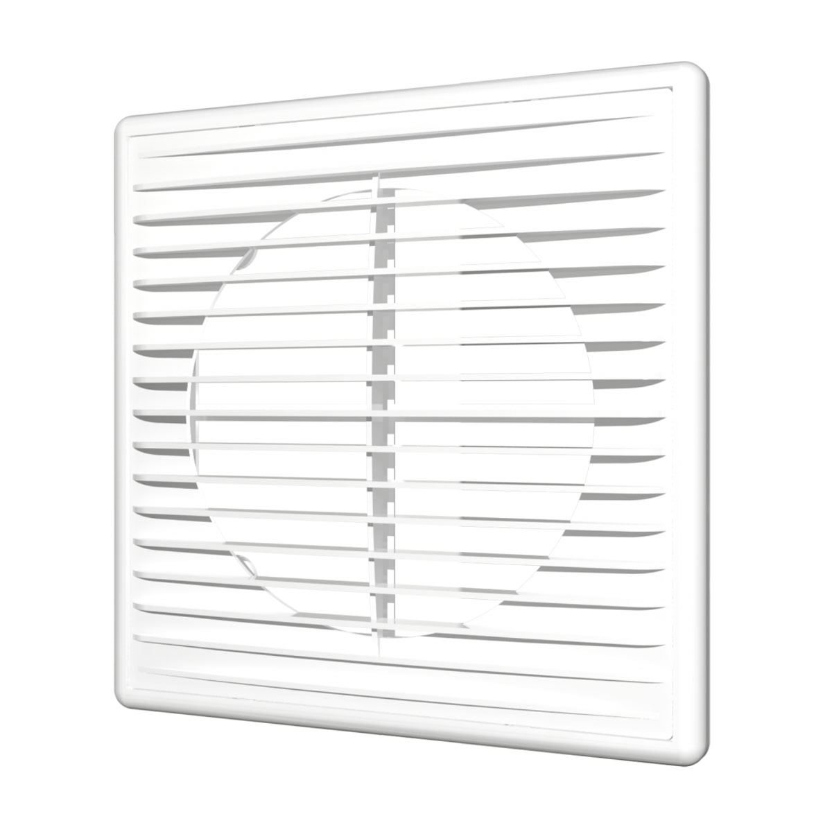Решетка вентиляционная 208х208мм 2121П (с сеткой) Эковент *1/35