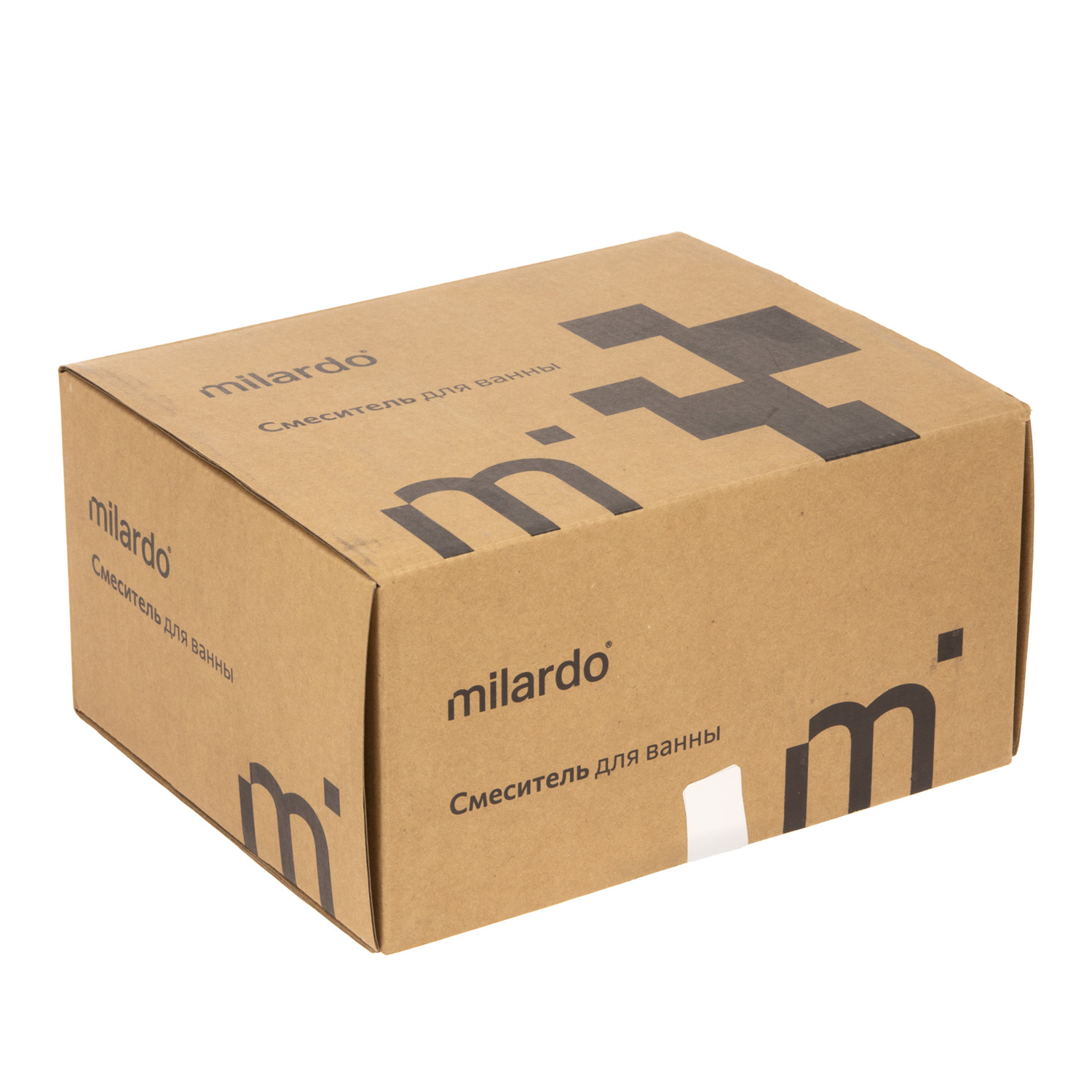 Смеситель для ванны Demi Milardo DEMSB02M02, длинный излив, однорычажный, с лейкой