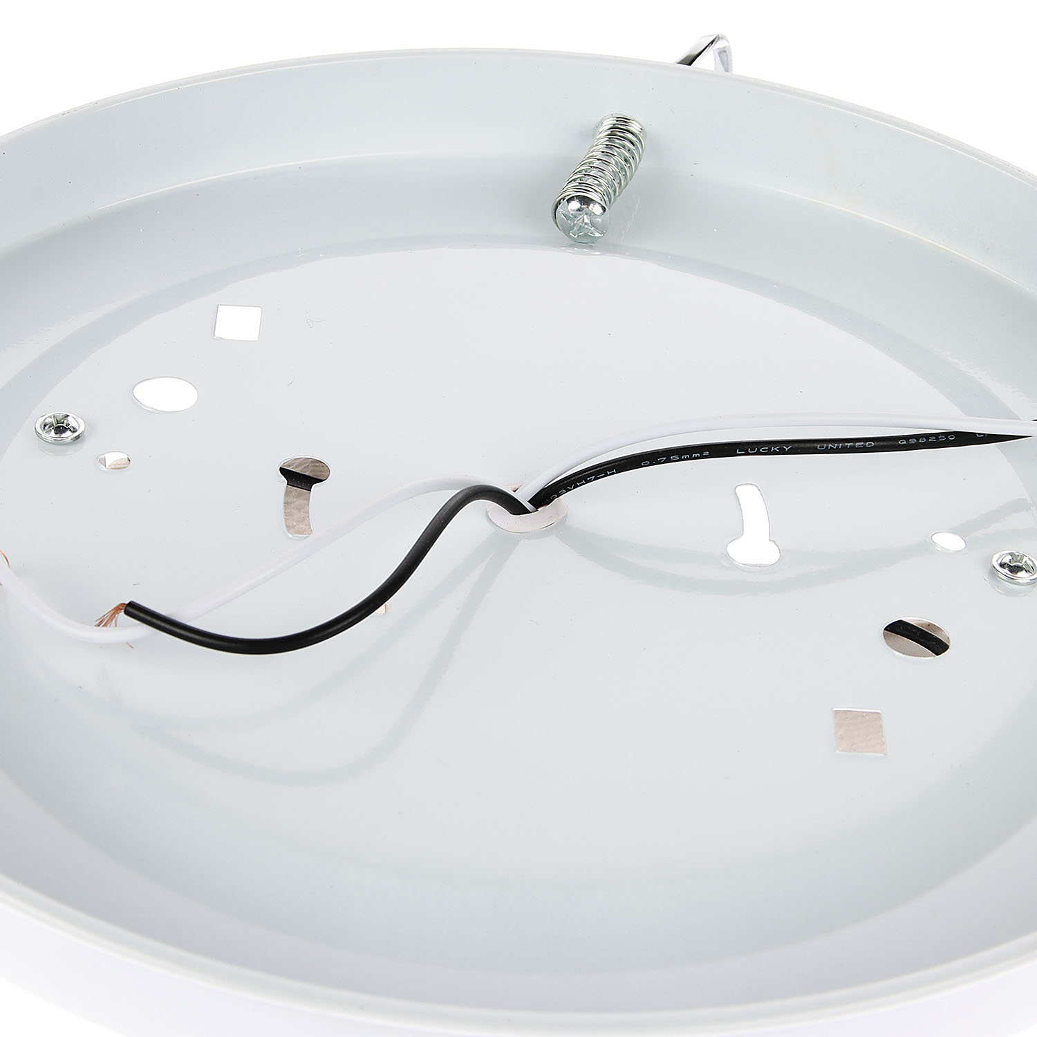 Светильник настенно-потолочный  стекло FX3140/12''  Е27 60Вт  (h=90, диам 300 ) 8кв.м.    VERNER LIG