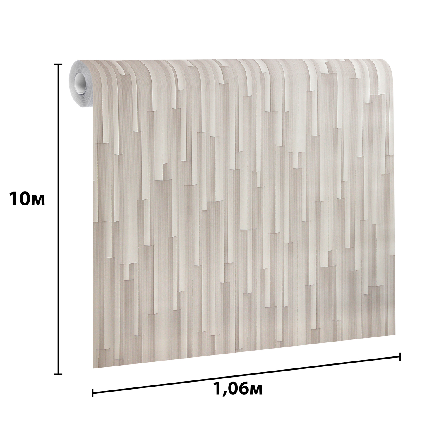 Обои флиз ED Monte Solaro Plank (беж.) 9281-02 *6