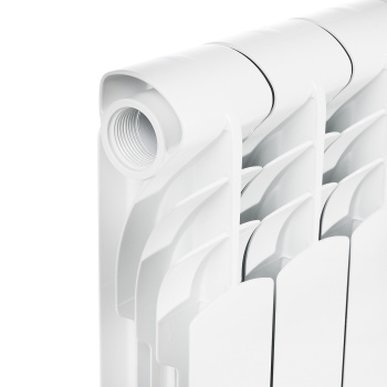 Радиатор биметаллический 4 секции Royal Thermo Revolution, 500 мм, белый