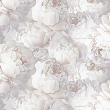 Обои флиз Victoria Stenova Stenova Peony (бел.) 585332 1.06*10м *6