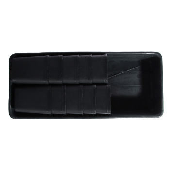 Набор стаканов 500 мл для рассады, 10 шт., поддон 44.5х19.5х7 см, пластик, черный Набор стаканов 500 мл для рассады, 10 шт., поддон 44.5х19.5х7 см, пластик, черный