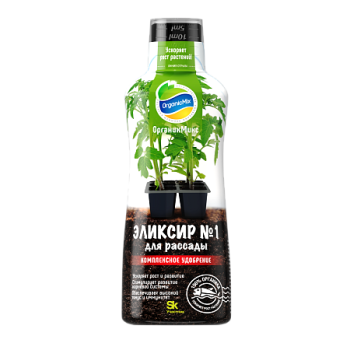 Удобрение для рассады Эликсир № 1, Organic Mix, 250 мл