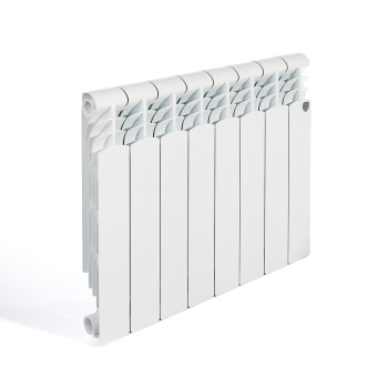 Радиатор алюминиевый 8 секций Royal Thermo Revolution, 500 мм, белый Радиатор алюминиевый 8 секций Royal Thermo Revolution, 500 мм, белый