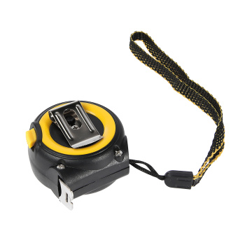 Рулетка  2м х16мм пластик. корпус стальная лента автостоп арт.2507002 KORVUS *1/12/240