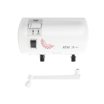 Водонагреватель проточный Atmor Basic TAP, 3.5 кВт, горизонтальный