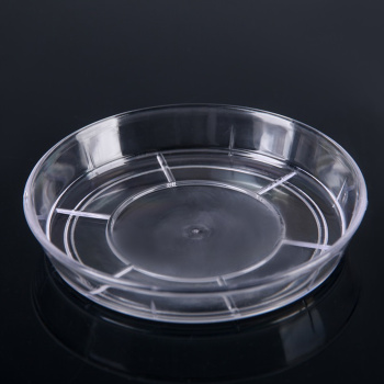 Поддон под кашпо пластм. Прозрачный "зашита" д.16см 702 (Tek.A.Tek) *1/30