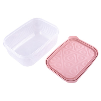 Контейнер д/прод. пластм. "Flexo" 1,9л 210х150х9мм Розовый арт.69792 ("Полимербыт") *1/28