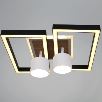 Светильник потолочный светодиодный 75406-0.3-2+2+1 GX53+LED 3000-6500К  S=22м2   *1