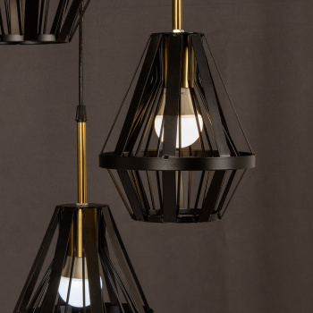 Люстра 05586-0.9-03 BK 40Вт Е27 S=18м2 *1 Люстра 05586-0.9-03 BK 40Вт Е27 S=18м2 *1