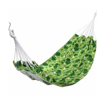 Гамак 200*150см "Райский сад" подвесной,  х\б