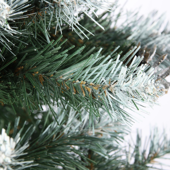 Елка искусственная Елки от Мишки «Элитная», 180 см, ПВХ, зеленый с инеем