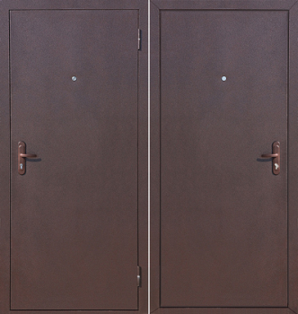 Дверь металлическая 5 см Стройгост 5 металл/металл 960х2050 ПРАВАЯ ФЕРРОНИ *1