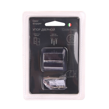 Упор дверной хром DS-0020-CR Code Deco *1/40