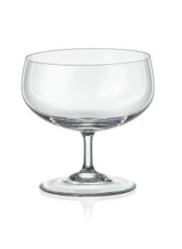 Набор бокалов стекло  "BOHEMIA" "Пион" 300мл 6шт д/сладк.шамп.- креманка 40976/300 "KRYSTALEX" *1/8