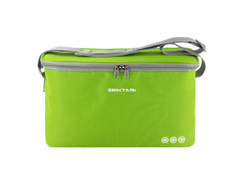 Сумка-холодильник 10л "Кантри", мах нагр. до 3кг, Зелёнай лайм TCD-10G "Биосталь" *1/15
