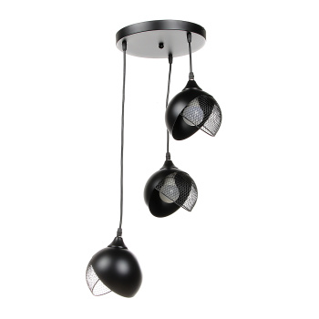 Люстра N6483/3H BK 3*40W E27 220V (d-360; h-800) VERNER LIGHTING *1 Люстра N6483/3H BK 3*40W E27 220V (d-360; h-800) VERNER LIGHTING *1