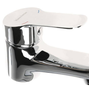 Смеситель для умывальника Hans Fetter HF2201, короткий излив, рычажный