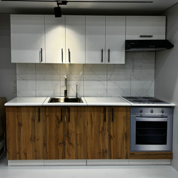 Кухонный гарнитур BROZEX-WOOD Viola, 8 предметов, 2.3 м