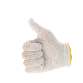 Перчатки рабочие полиэстер, белые, р-р 8(М) PR-BP011 "Fiberon" *10/300