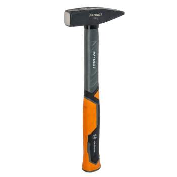 Молоток слесарный PATRIOT MHF-500, 500 г, фибергласовая обрезиненная рукоятка