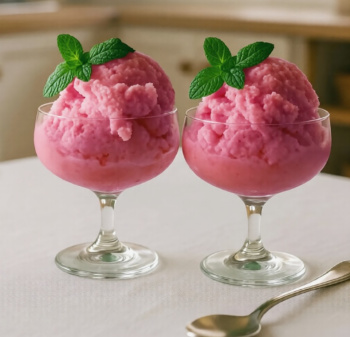 Набор бокалов стекло  "BOHEMIA" "Пион" 300мл 6шт д/сладк.шамп.- креманка 40976/300 "KRYSTALEX" *1/8