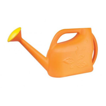 Лейка 9 л «Листок» Альтернатива, с рассеивателем, пластик, оранжевый