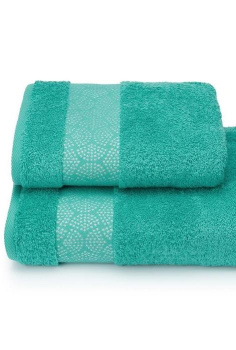 Полотенце махровое 50*90см Modello argento цв.16-5425 бирюзовый ПЦ-2601-4852 *5/20