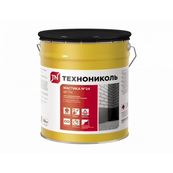 Мастика битумная 20 кг Технониколь № 24, гидроизоляционная