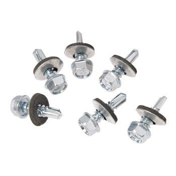 Саморезы кровельные BROZEX 4,8*19 цинк (3000шт) промтара к *1