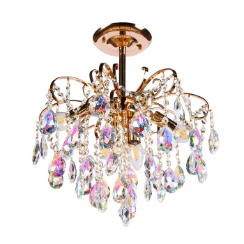 Люстра 6018 Gold 400 мм Е14 S=16м2  VERNER LIGHTING *1