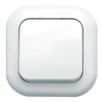 Выключатель "Валентина" СП 1кл. белый С16-040 *10/50